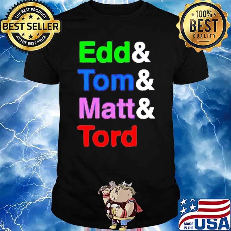 Eddsworld Ampersand Edd Tom Matt and Tord shirt