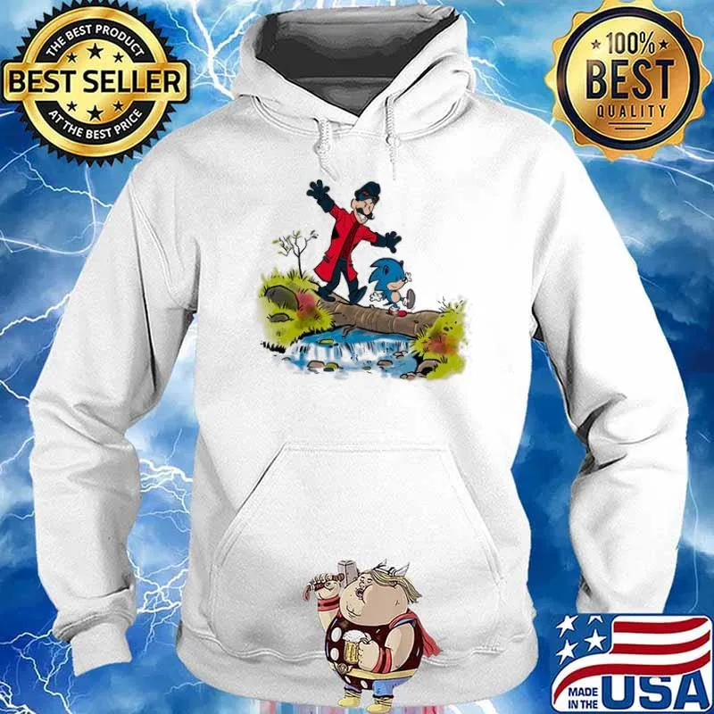 Eggman And Sonic s Hoodie