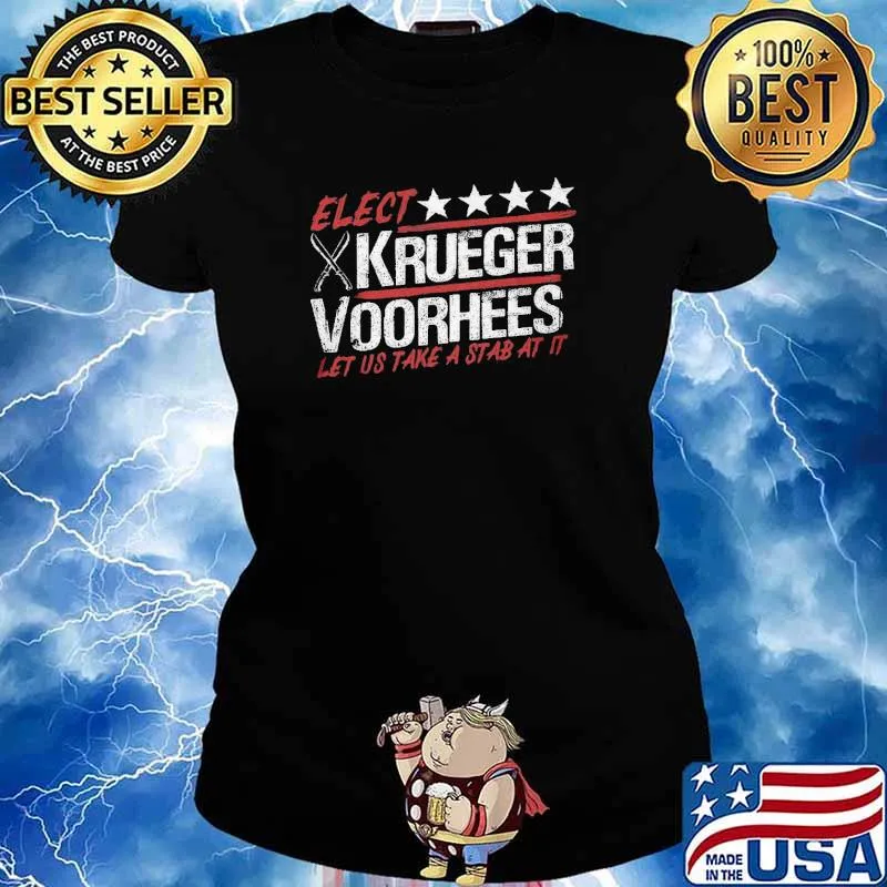 Elect krueger voorhees let us take a stab at it s Ladies tee