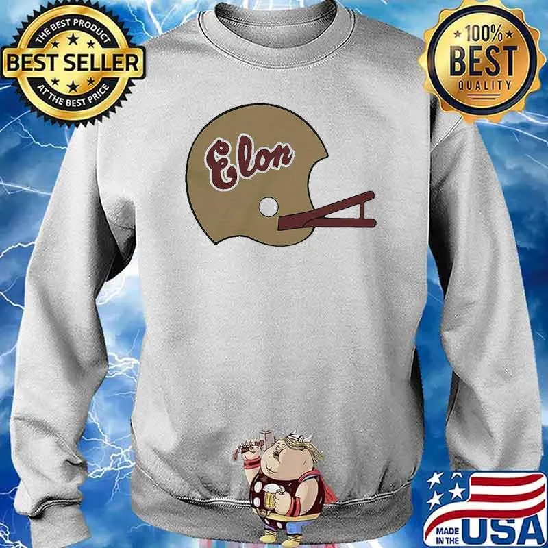 Elon Football 1980’s Helmet s Sweater