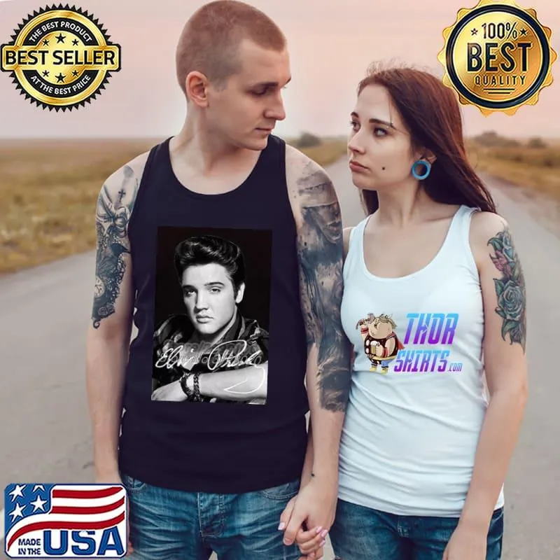 Elvis Presley Poster Shirt Tank Top