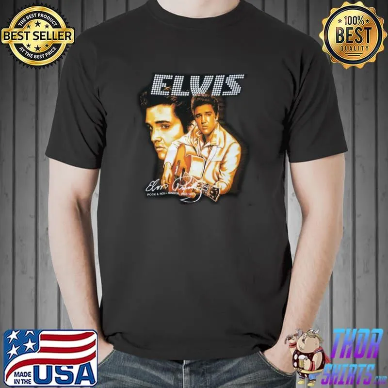 ELVIS PRESLEY Rock And Roll Singer Shirt Unisex