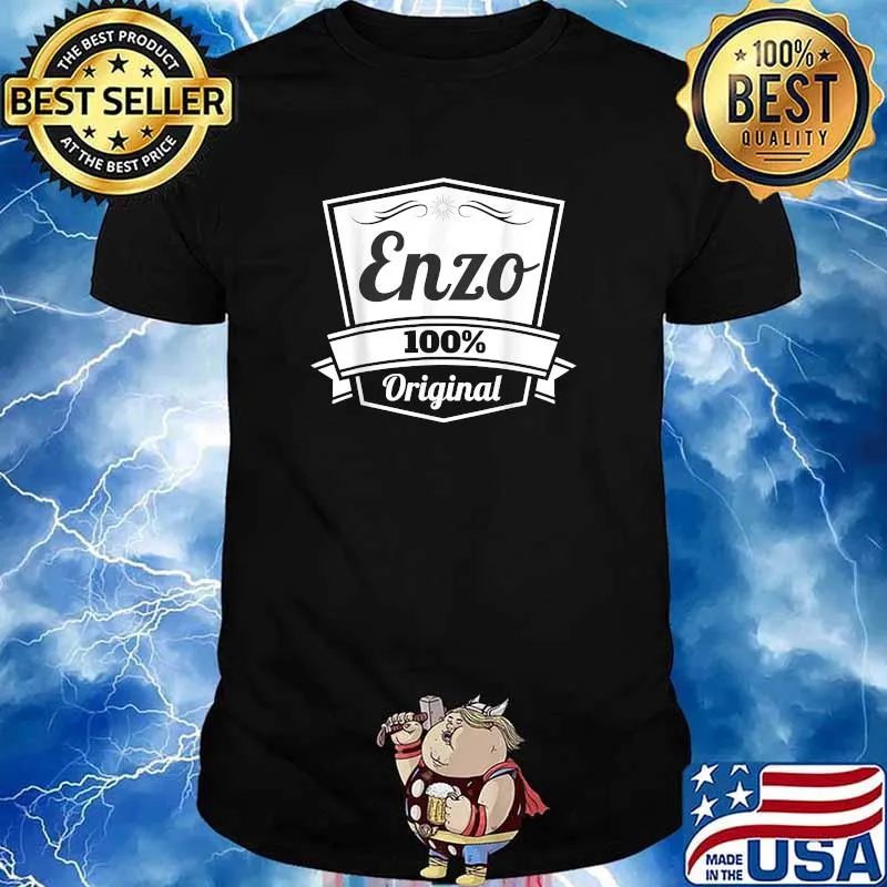 Enzo Gift Shirt Enzo Personalized Name Birthday TShirt