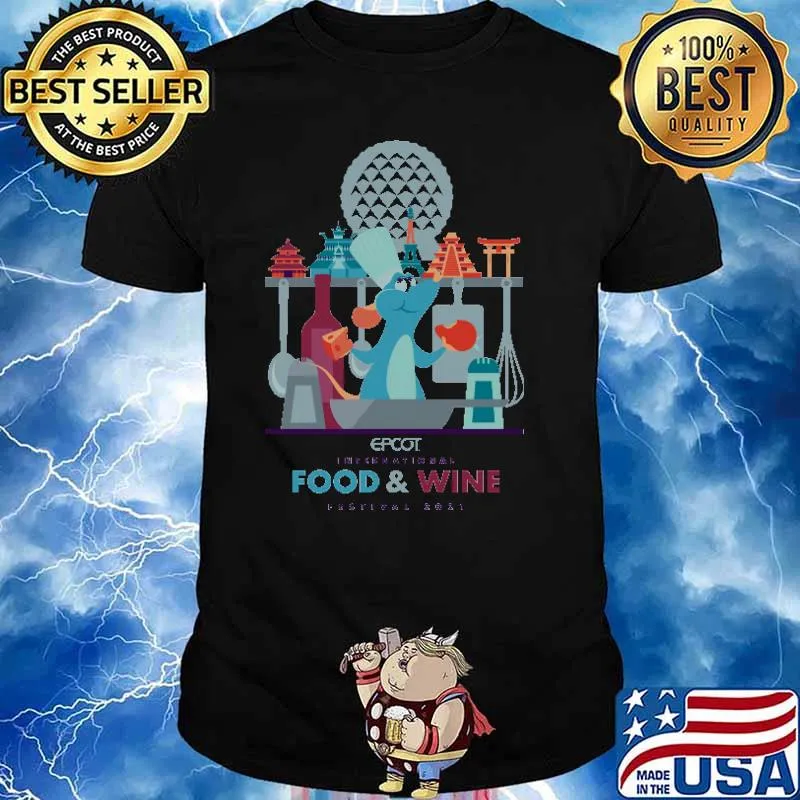 Epcot International Food & Wine Festival 2021 festival shirt