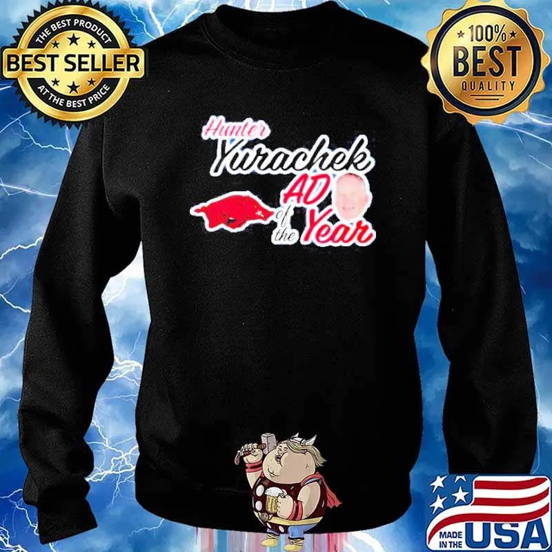 Eric Musselman Hunter Yurachek Ad Of The Year s Sweater