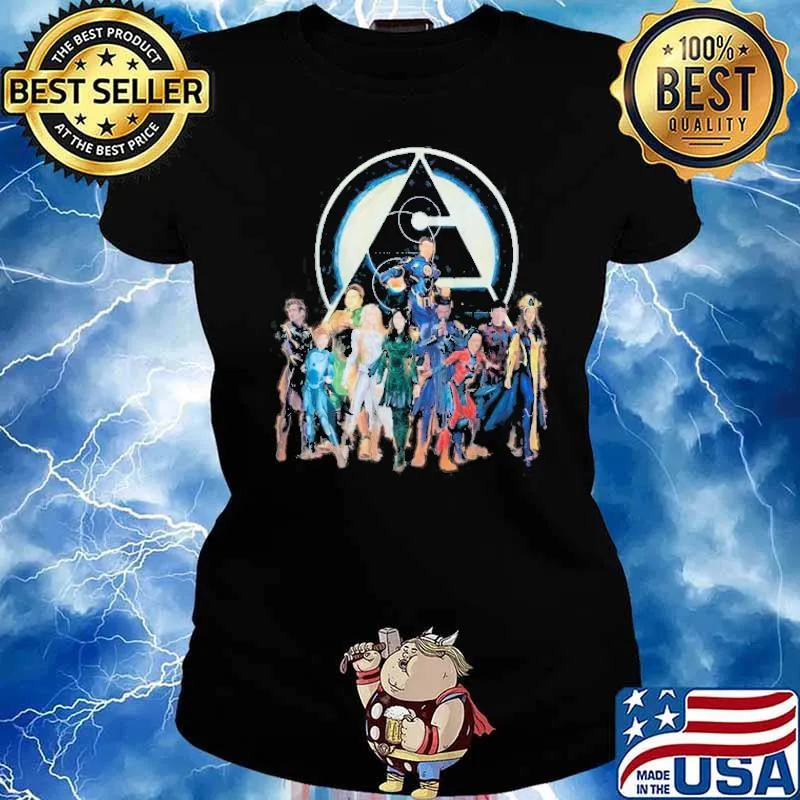 Eternals Cast s Ladies tee