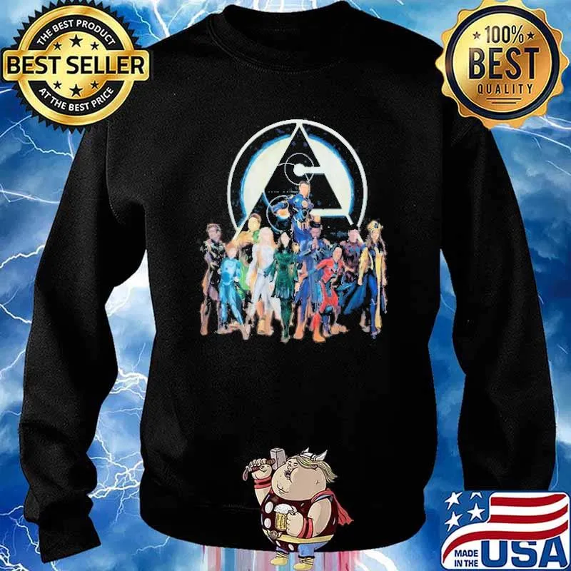 Eternals Cast s Sweater