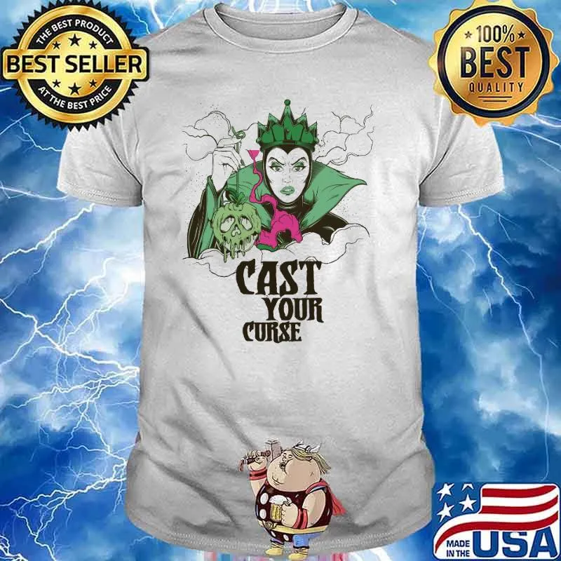 Evil Queen Cast Your Curse Short Sleeve shirt