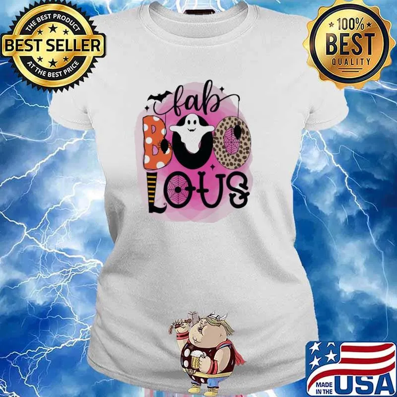 FAB Boo Lous Halloween Shirt Ladies tee