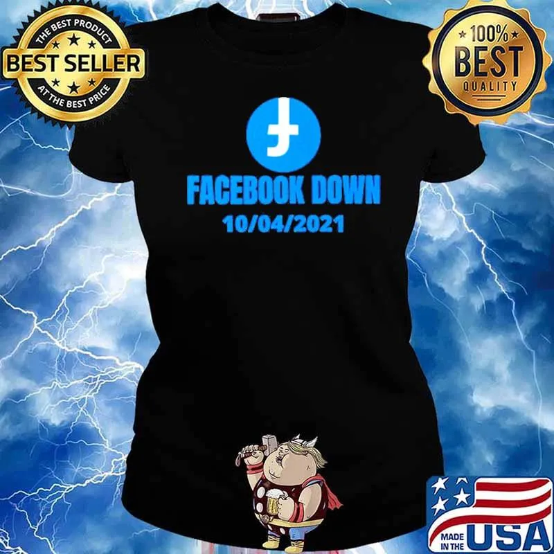 Facebook Down 10 04 2021 s Ladies tee