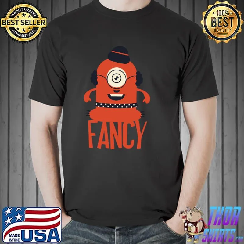 Fancy Monster Orange Shirt Unisex