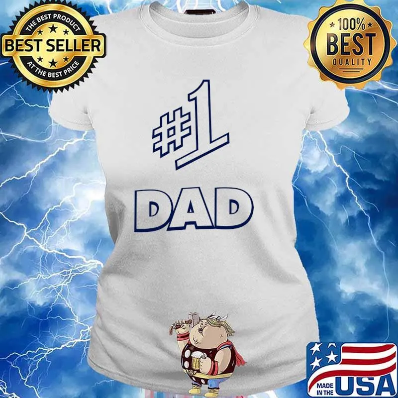 First Dad Gifts T-Shirt Ladies tee