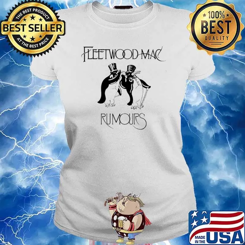 Fleedwood Mac Rumours Shirt Ladies tee