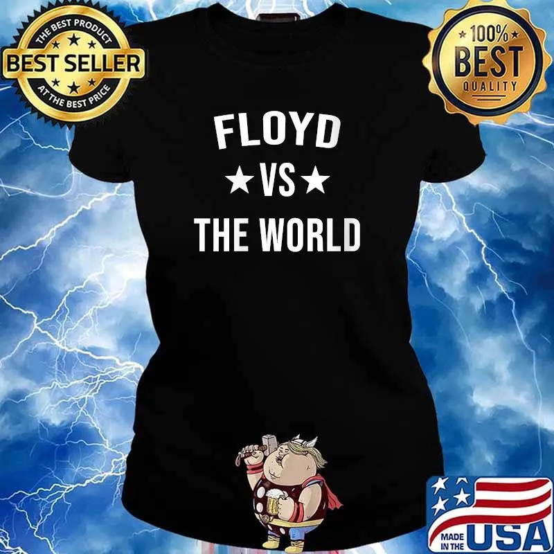 FLOYD Vs The World Family Reunion Last Name Team Custom T-Shirt Ladies tee