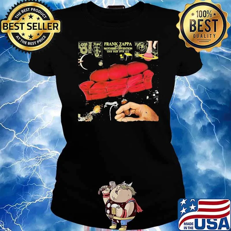 Frank Zappa And the Mother Of Invention One Size Fits All Shirt Ladies tee
