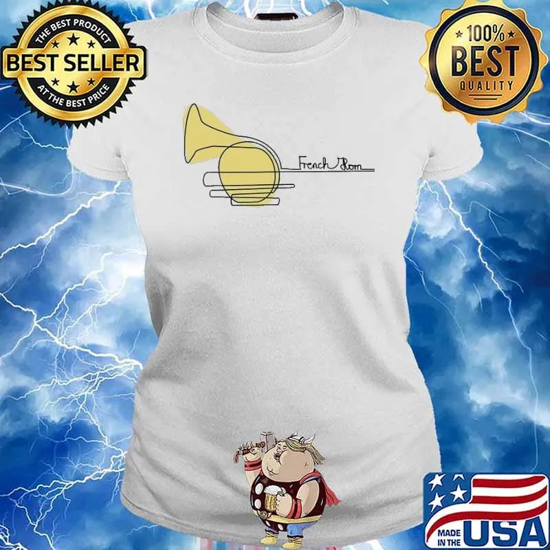 French Hornist Music s Ladies tee