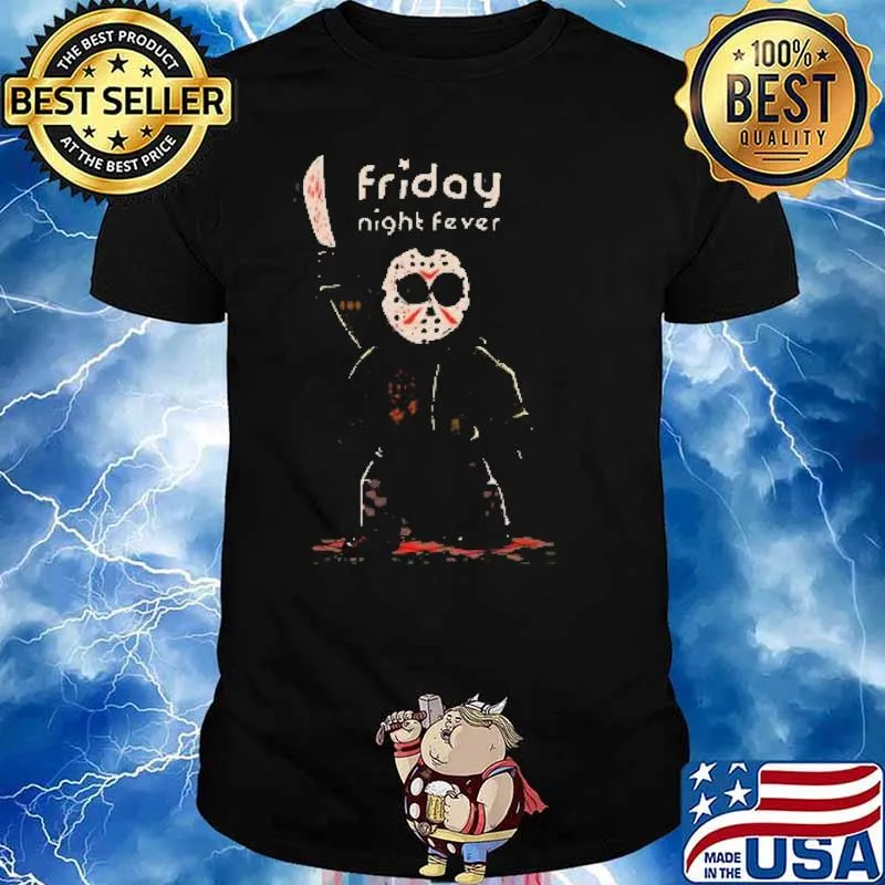 Friday night fever jason voorhees halloween shirt