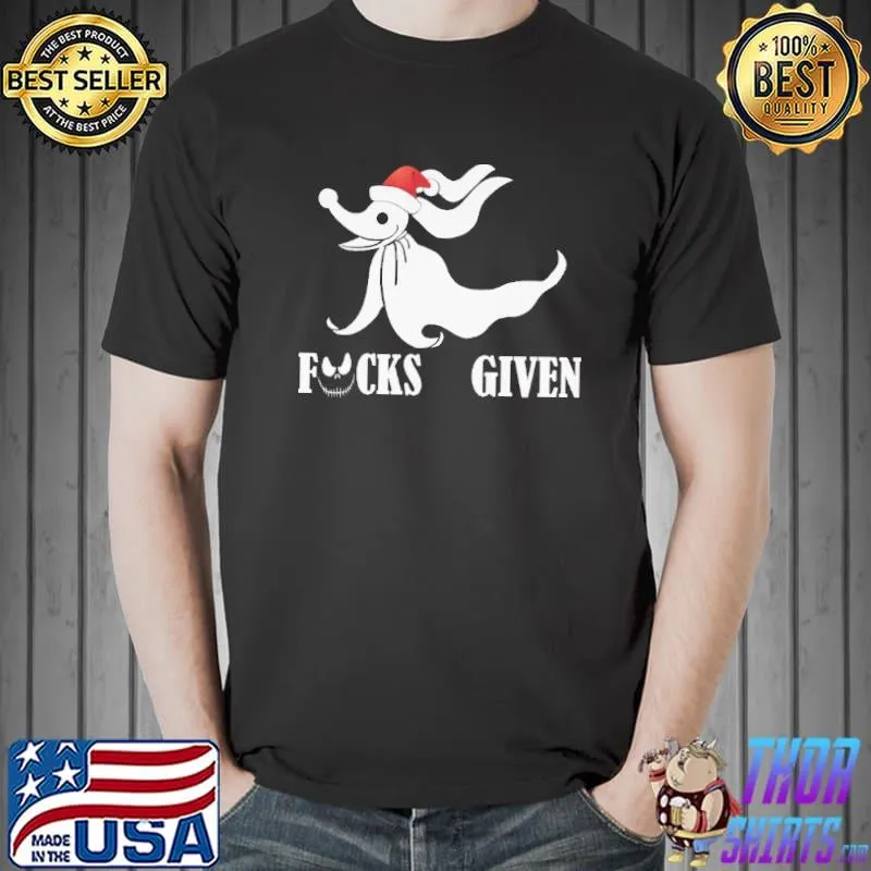 Fucks Given Nightmare Shirt Unisex