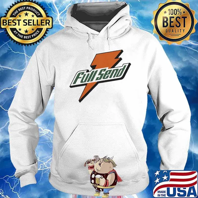 Fullsend Com Lightning Bolt s Hoodie
