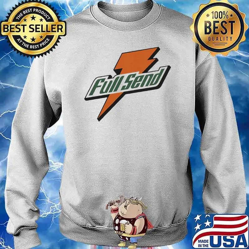 Fullsend Com Lightning Bolt s Sweater