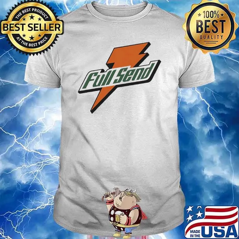 Fullsend Com Lightning Bolt shirt