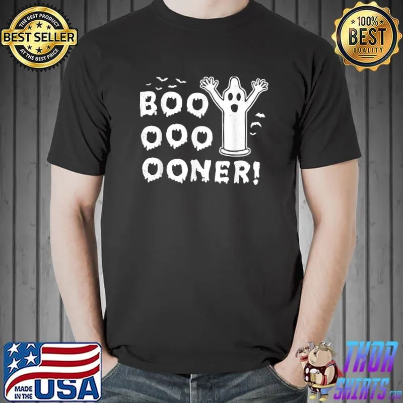 Funny Boo Boner Ghost Scary Spooky Halloween T-Shirt