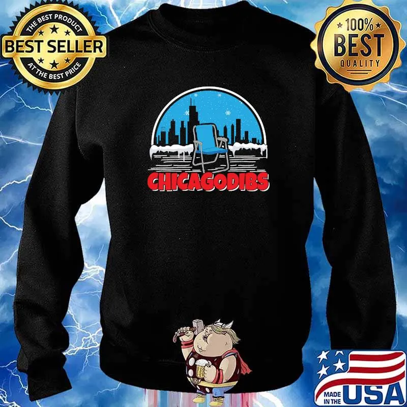 Funny Chicago souvenir Chicago Dibs Celebrating Chicago weather Lightweight T-s Sweater