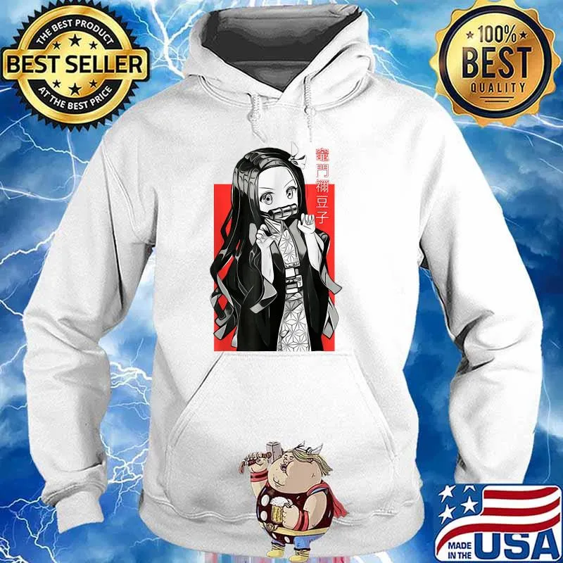 Funny Gaming Cute e-Girl Kimetsus no Yaibas-Nezukos Japnese T-Shirt Hoodie