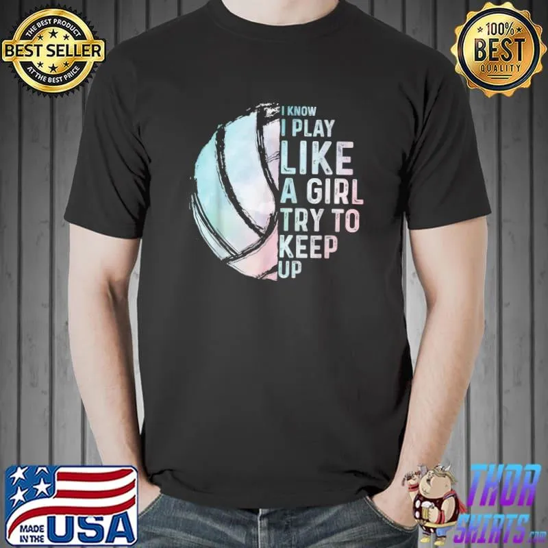 Funny Volleyball Design Girls Women Youth Teen Sports Lovers T-Shirt Unisex