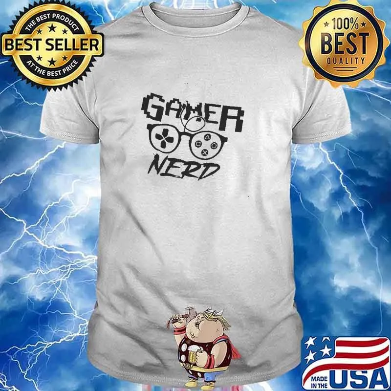 Game Nerd Glasses Shirt
