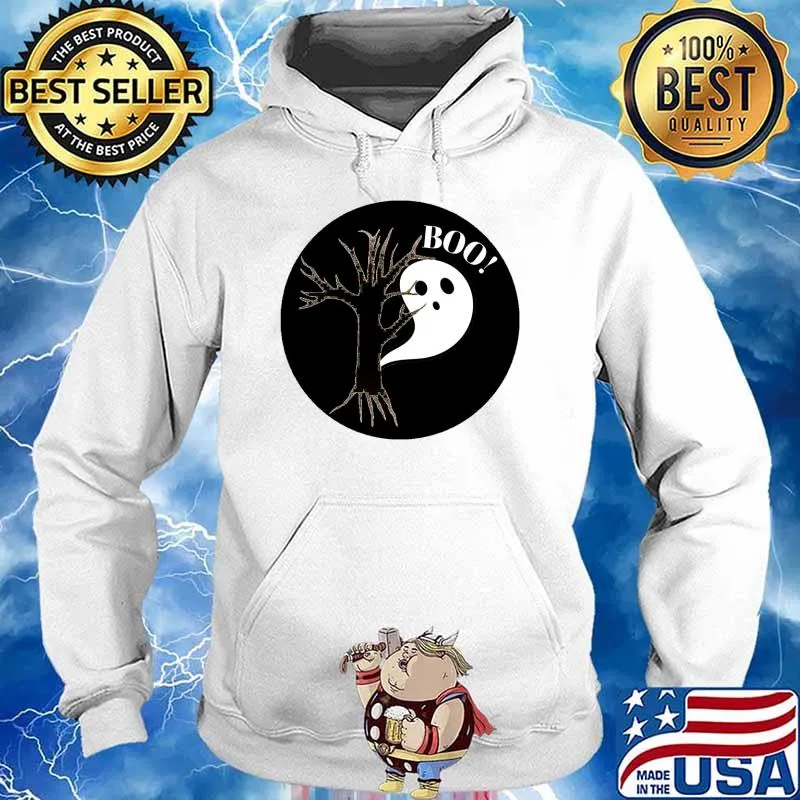 Ghost Behind The Tree T-Shirt Hoodie