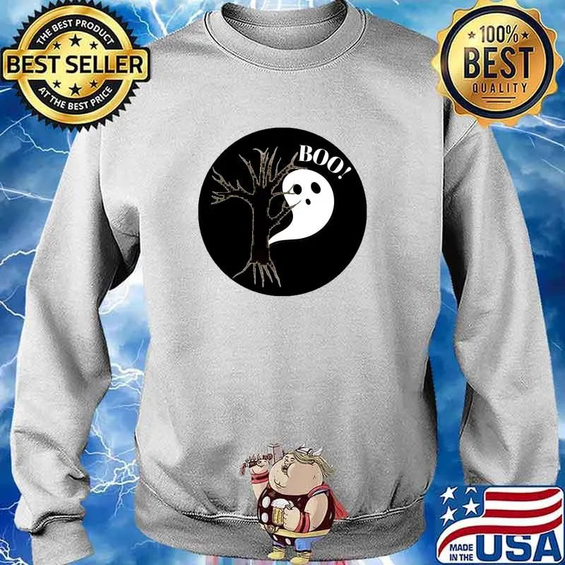 Ghost Behind The Tree T-Shirt Sweater