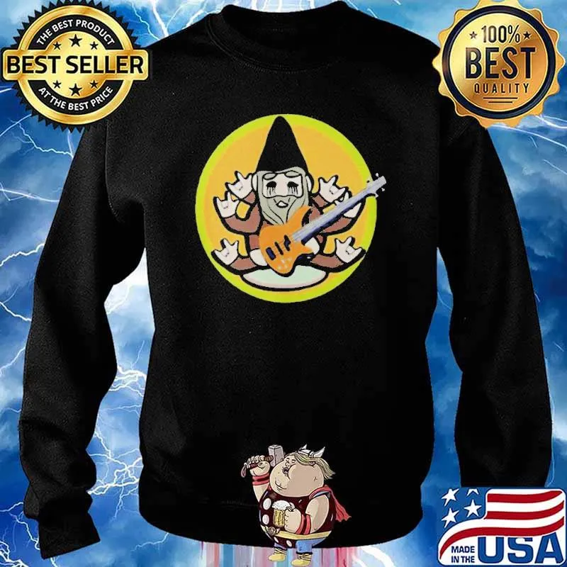 Gnome Tan Bass Halloween Shirt Sweater