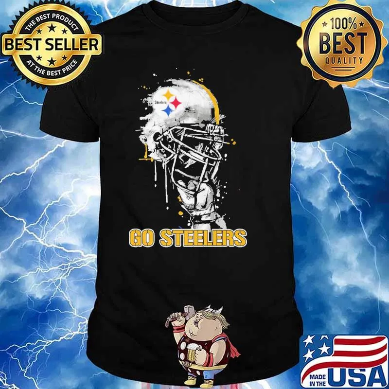 Go Steelers Football Helmets Shirt