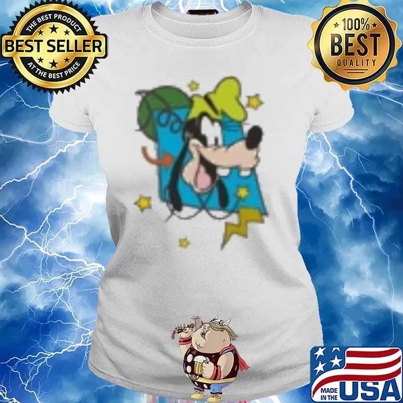 Goofy Cartoon Shirt Ladies tee