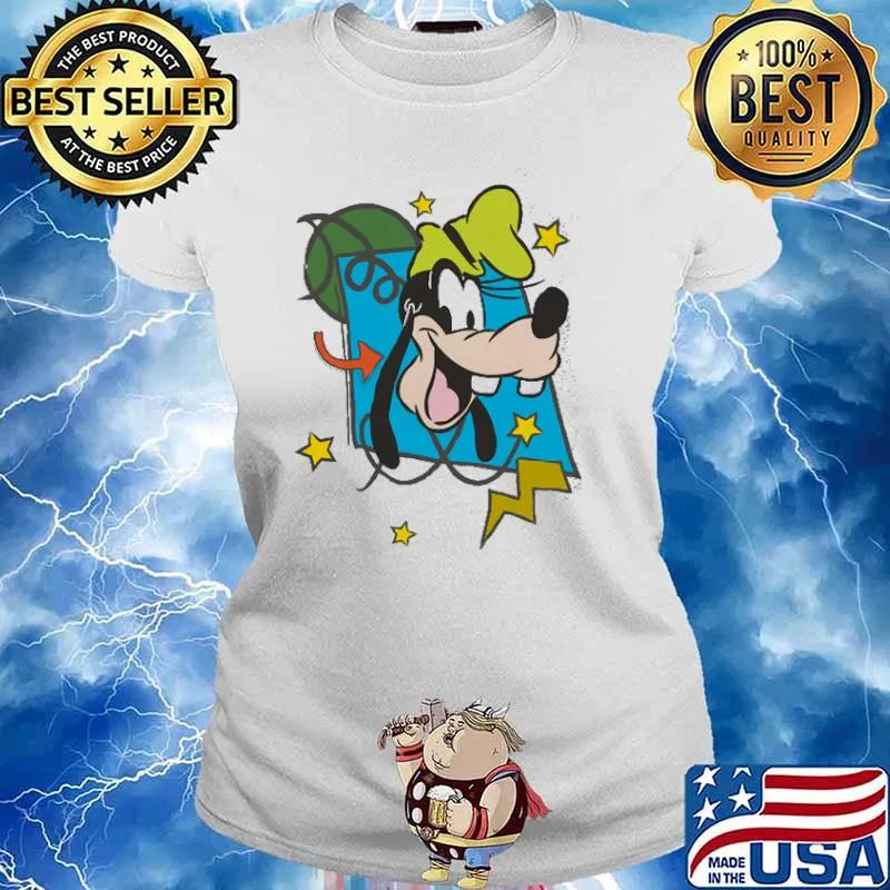 Goofy disney cartoon s Ladies tee