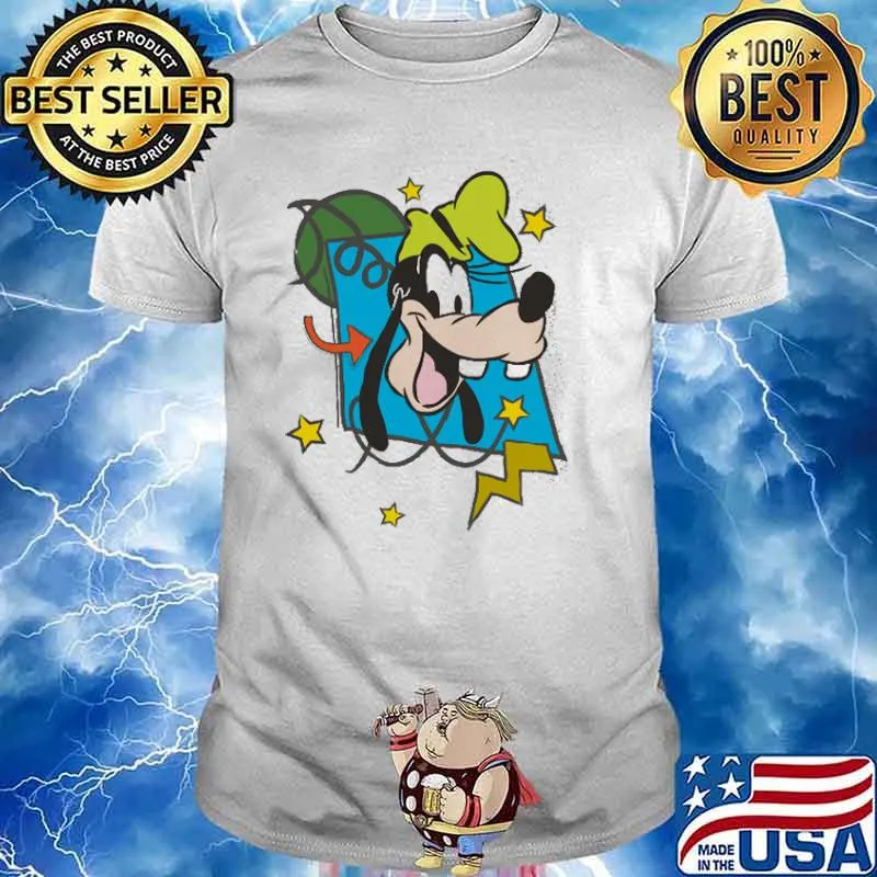 Goofy disney cartoon shirt