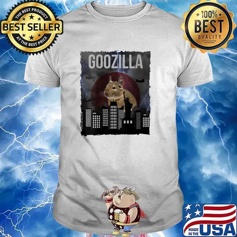 GOOZILLA Degu Octodon Degus Accessory T-Shirt