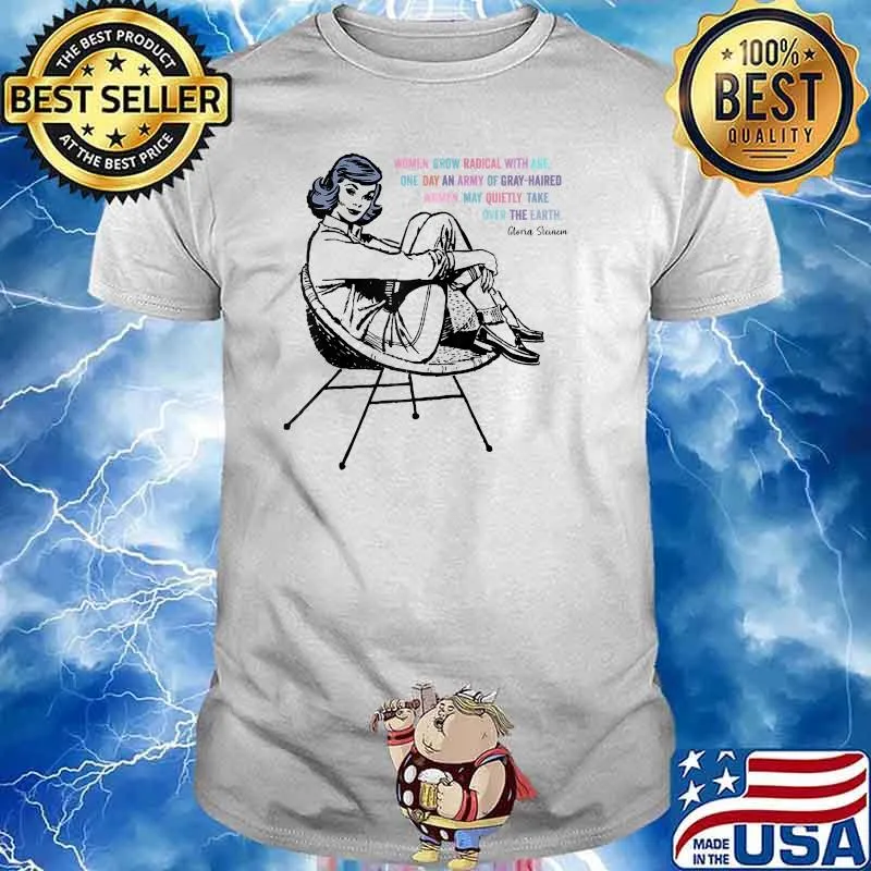 Gray-Haired Army of Women Raglan Baseball T-shirt