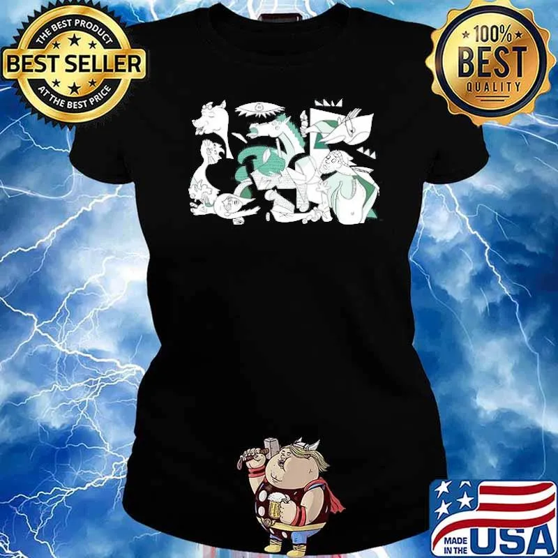 Guernica Horseman s Ladies tee