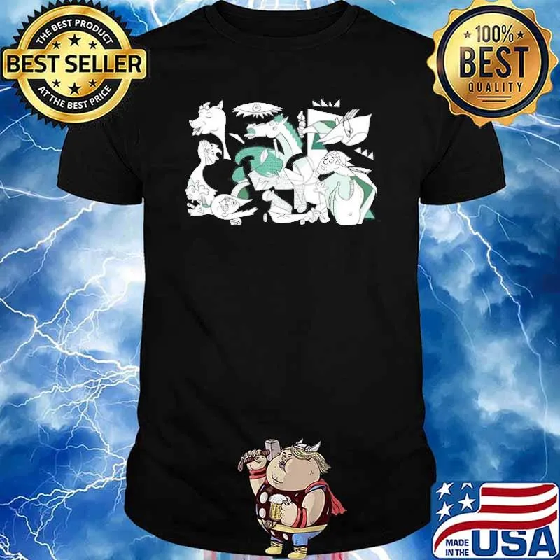 Guernica Horseman shirt
