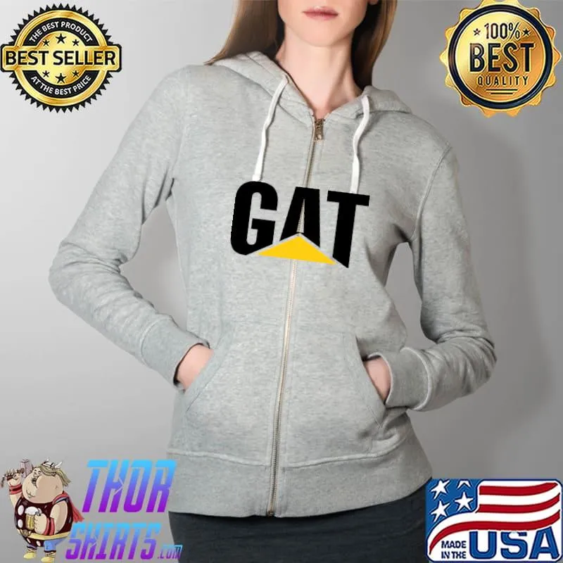 Guns GAT T-Shirt Full Zip Hooded