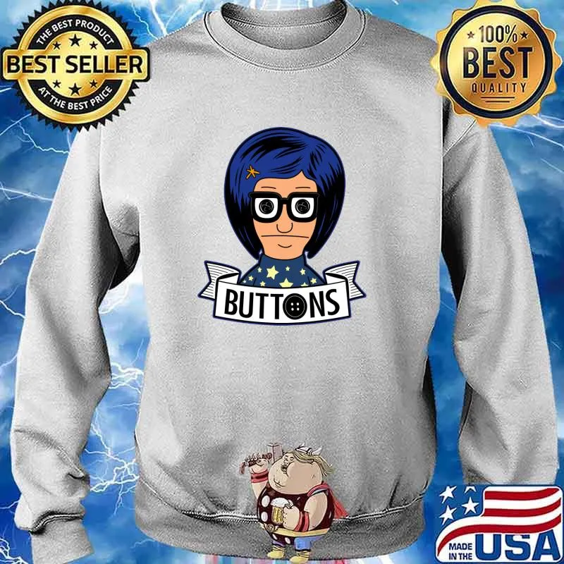 Halloween Buttons T-Shirt Sweater