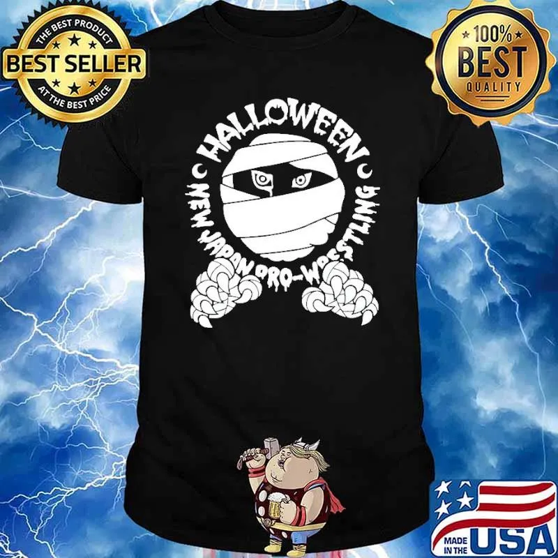 Halloween New Japan Pro Wrestling shirt