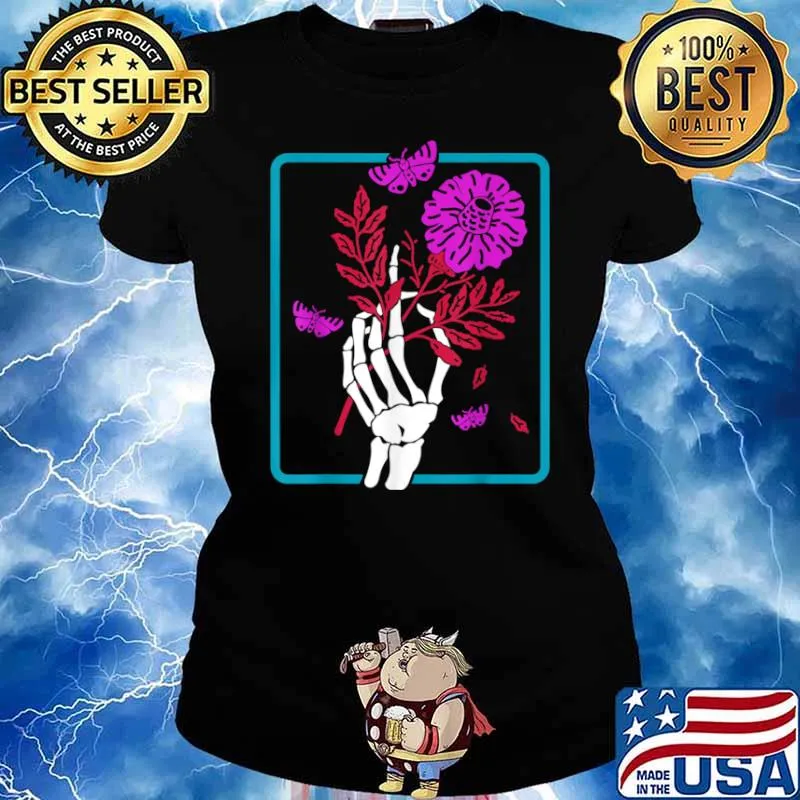 Halloween Occult Tarot Card Illustration Occultist Shirt Ladies tee
