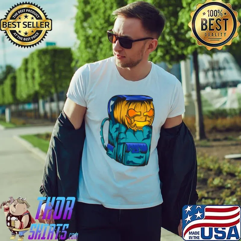 halloween pumpkin bag Classic T-Shirt Unisex