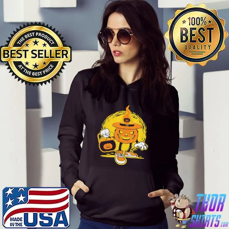 Halloween Pumpkin Game Character With Candies Shirt