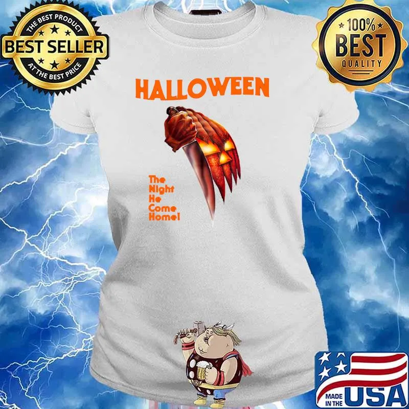 Halloween the Night He Came Home T-s Ladies tee