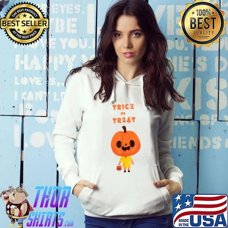 Halloween trick or treat pumpkin costume T-Shirt Hoodie