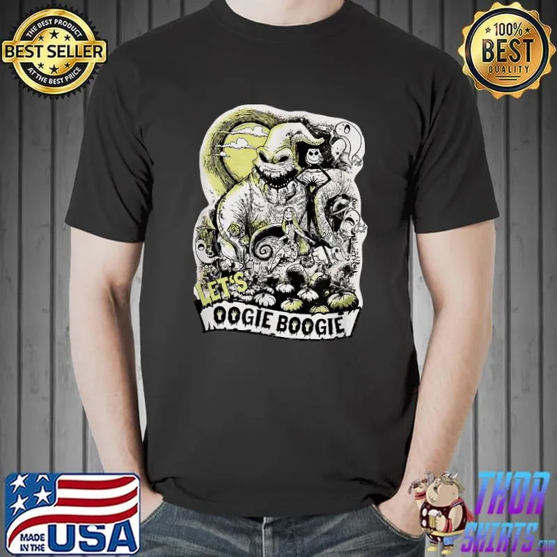 Halloween Vintage Let's BOOGIE OOGIE For Men Women And Kids T-Shirt